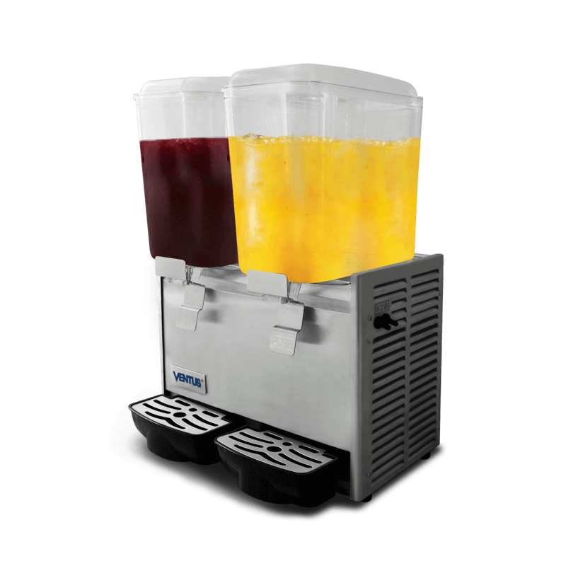 Dispensador de Jugos Concentrados 2 vasos 18×2 lts VJ-182
