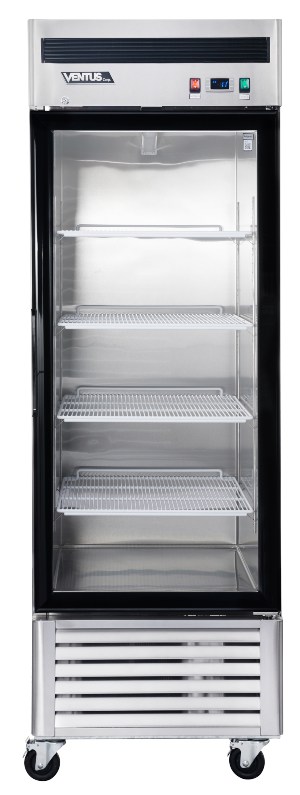 reezer Acero Inox. 1 pta Vidrio VF1PS-700V