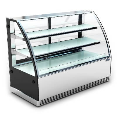Vitrina Pastelera Curva VP1500E